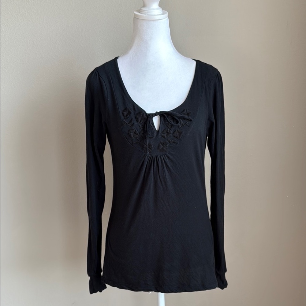 Buffalo David Bitton women’s black knit top